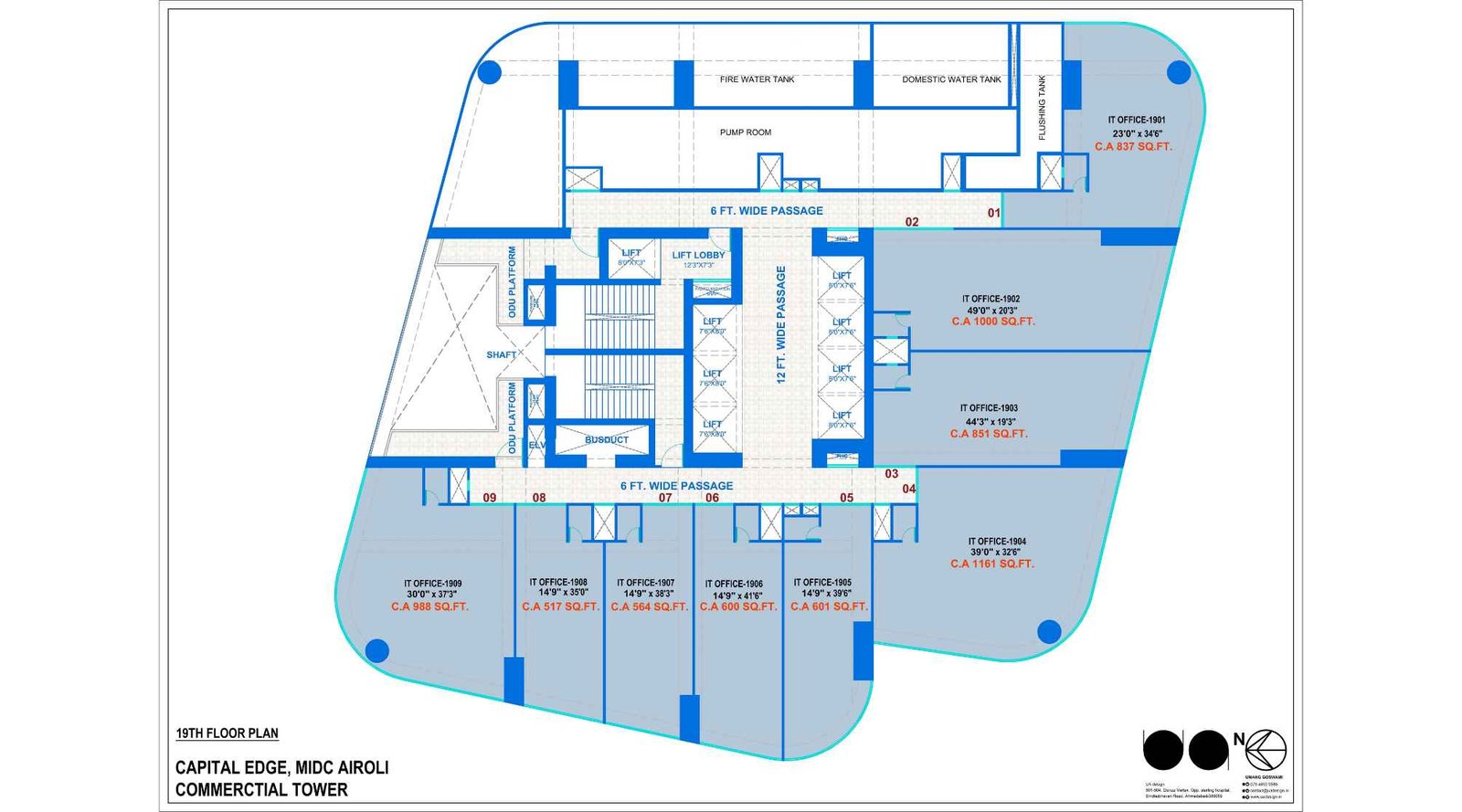 Jindal-Today-Capital-Edge-Codename-Obliq-19th-Floor-Plan