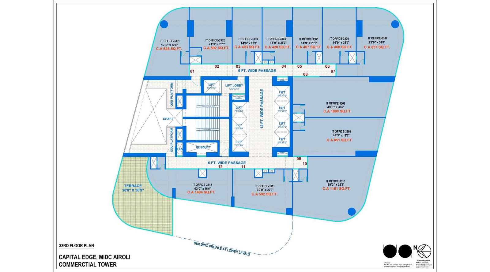 Jindal-Today-Capital-Edge-Codename-Obliq-33th-Floor-Plan