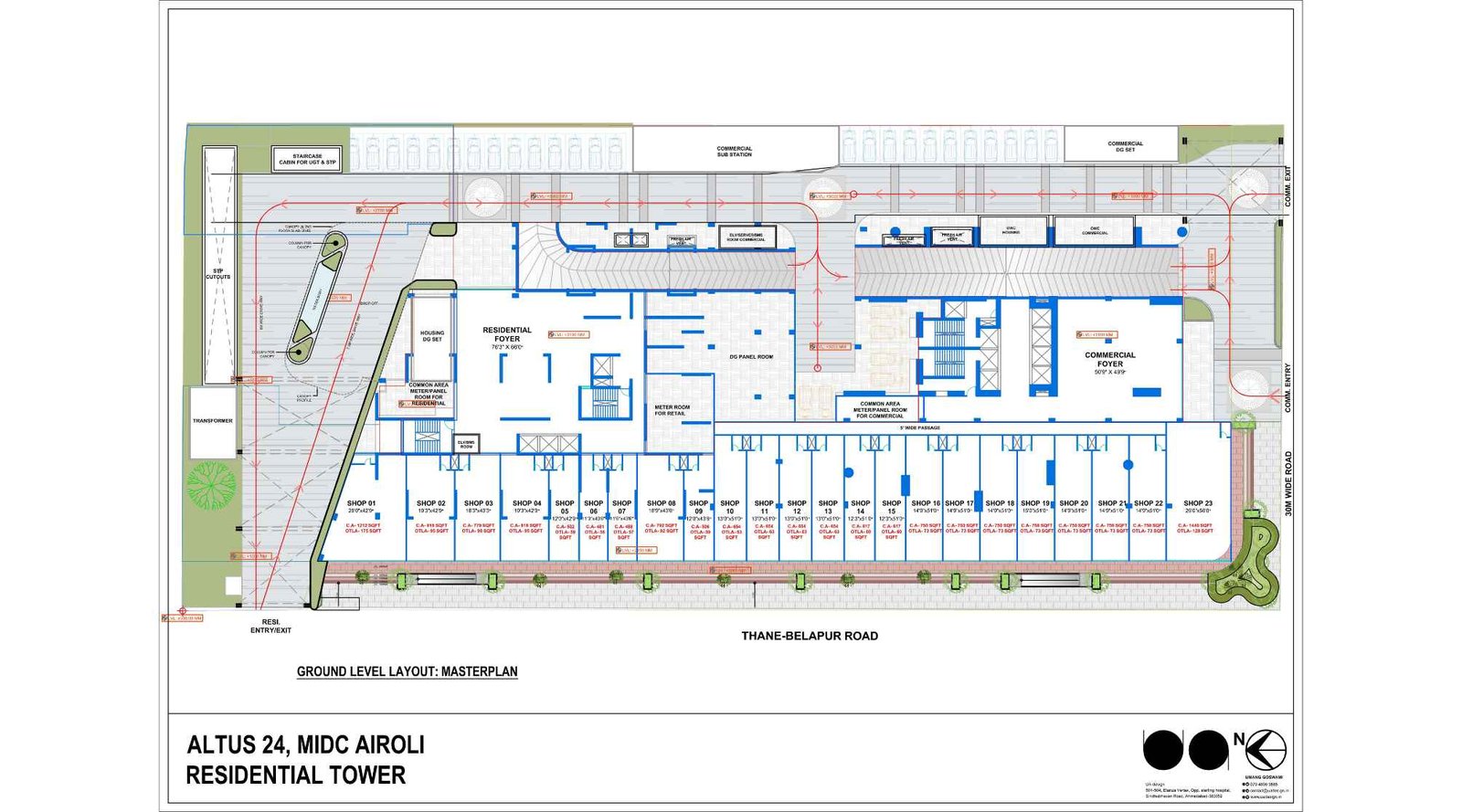 Jindal-Today-Capital-Edge-Codename-Obliq-Ground-Floor-Plan